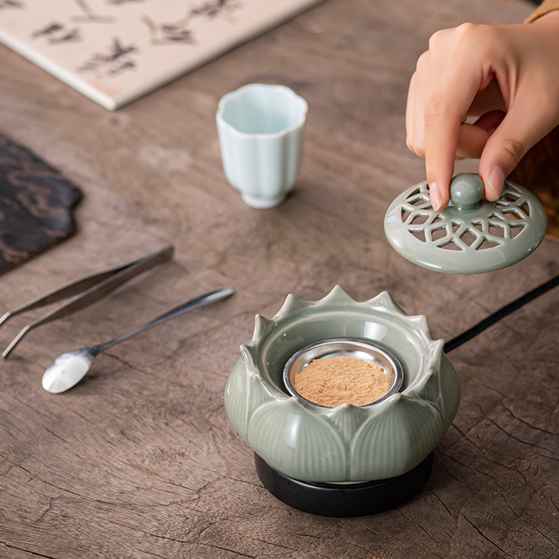 Candle Making Essential Oil - Keramische elektronische wierookbrander Verstelbare temperatuur Huishoudelijk
