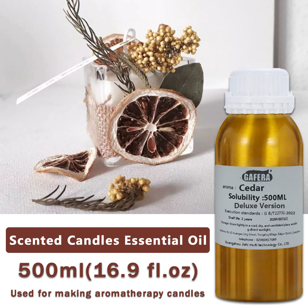 Candle Making Essential Oil - GAFERA 500ml (16.9 fl.oz) Freesia/Lime Basilicum