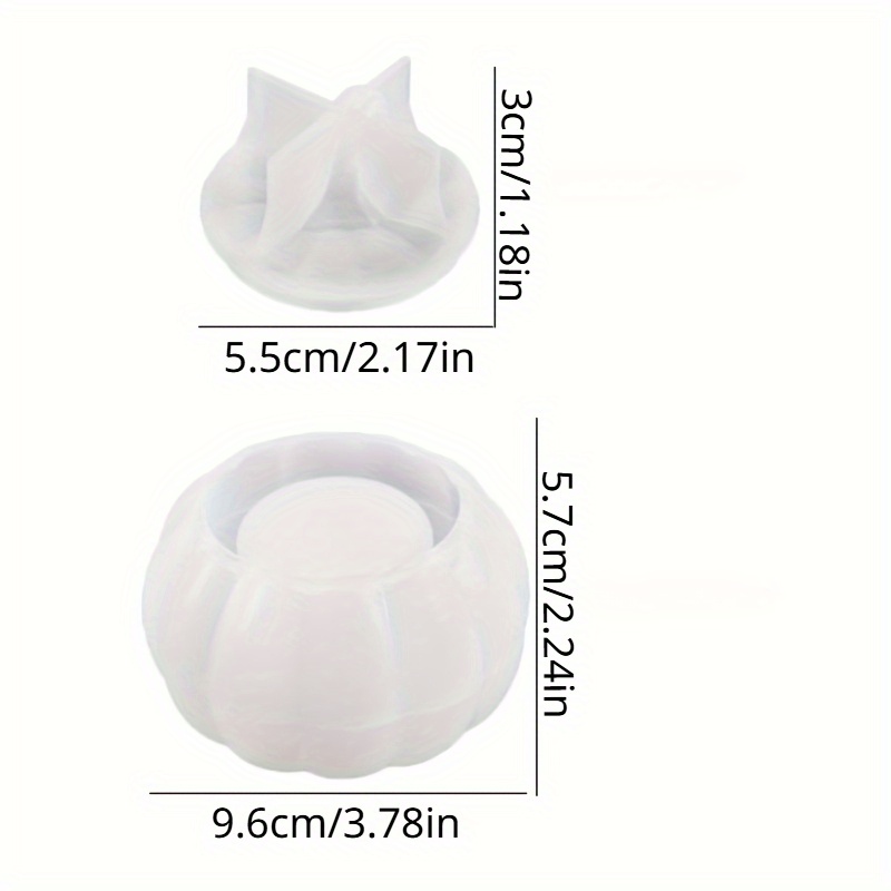 2 stks Pompoenpot Siliconen Ma - Candle Making Moulds recensie en prijs