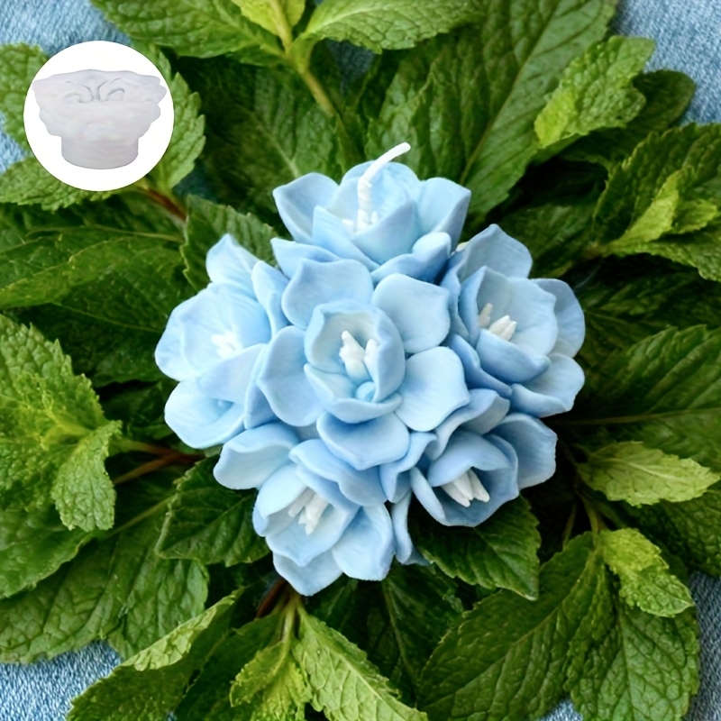 1 siliconen mal voor hortensia - Candle Making Moulds recensie en prijs