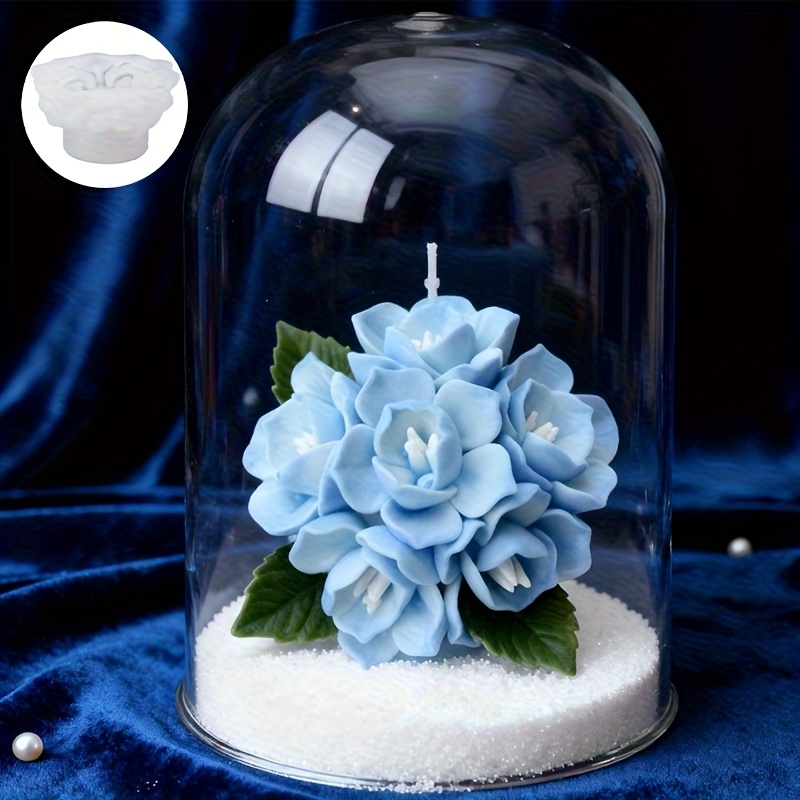 1 siliconen mal voor hortensia - Candle Making Moulds recensie en prijs