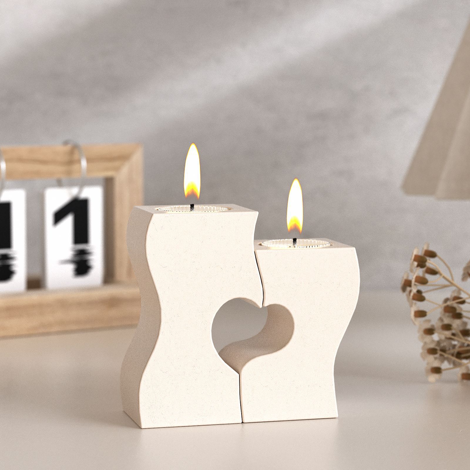 S Hart Kandelaar Siliconen Mal - Candle Making Moulds recensie en prijs