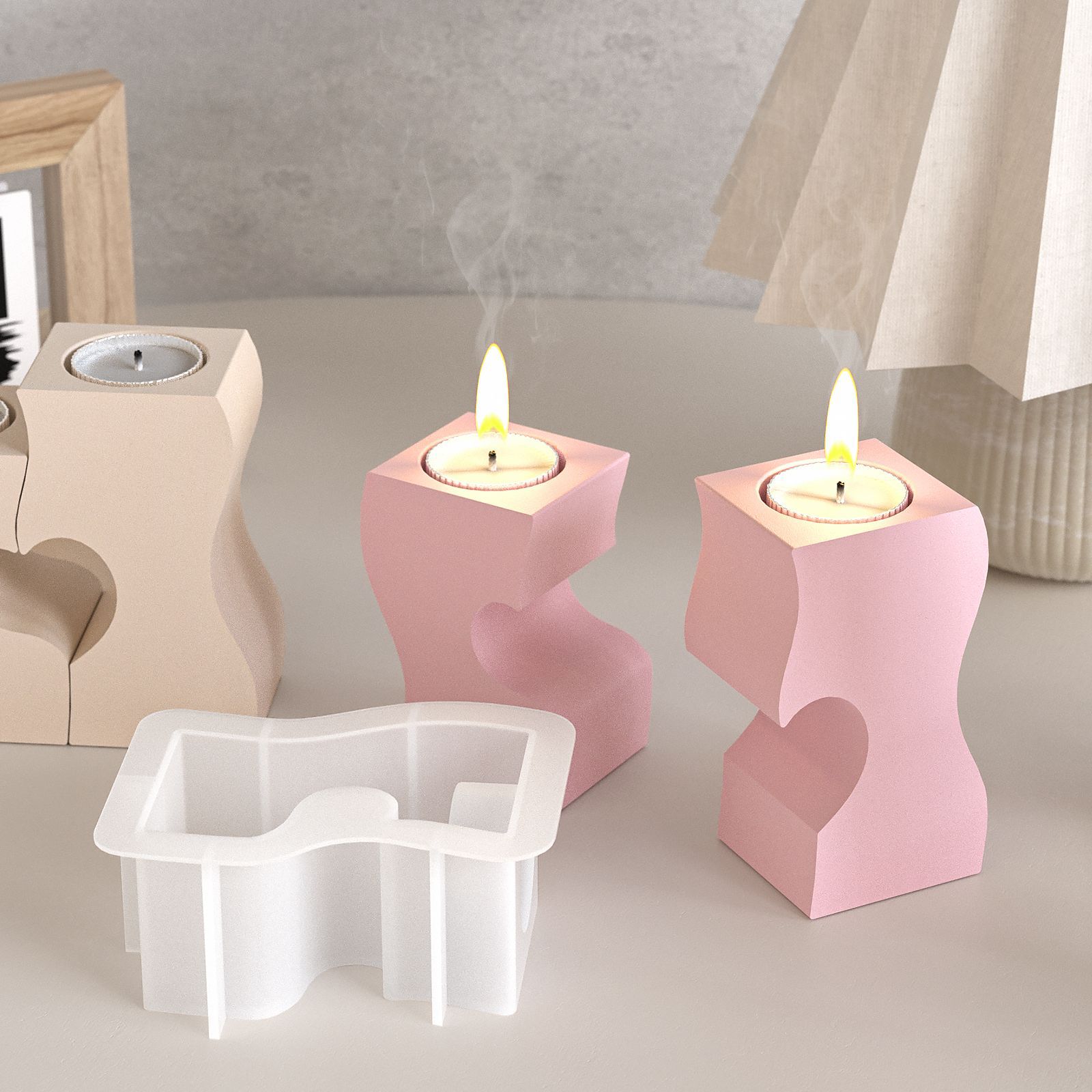 S Hart Kandelaar Siliconen Mal - Candle Making Moulds recensie en prijs