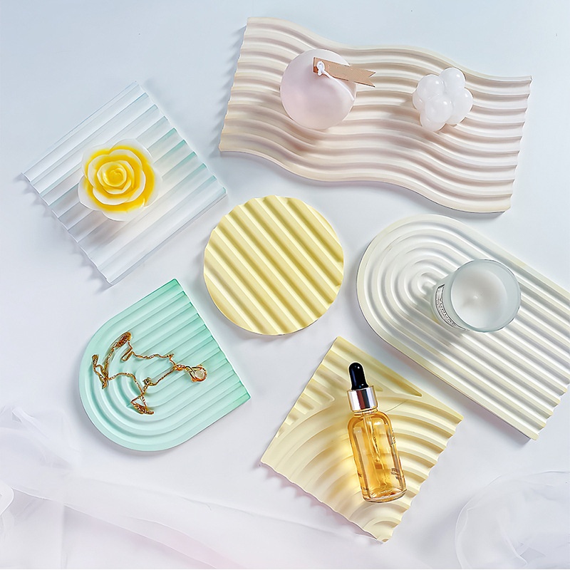 DIY Gestreepte Golf Lade Mal V - Candle Making Moulds recensie en prijs