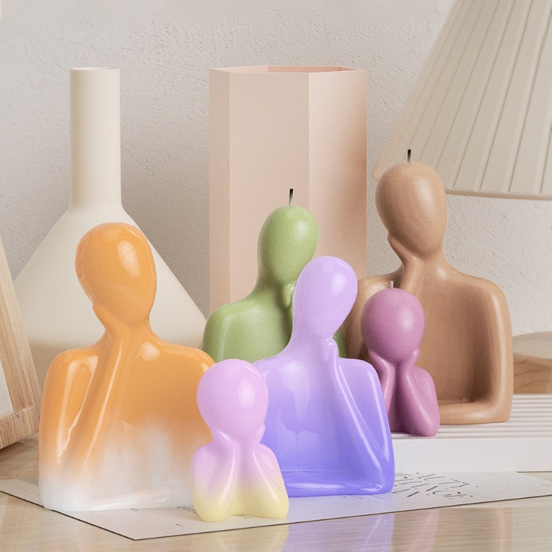3d Familie Kaars Siliconen Mal - Candle Making Moulds recensie en prijs