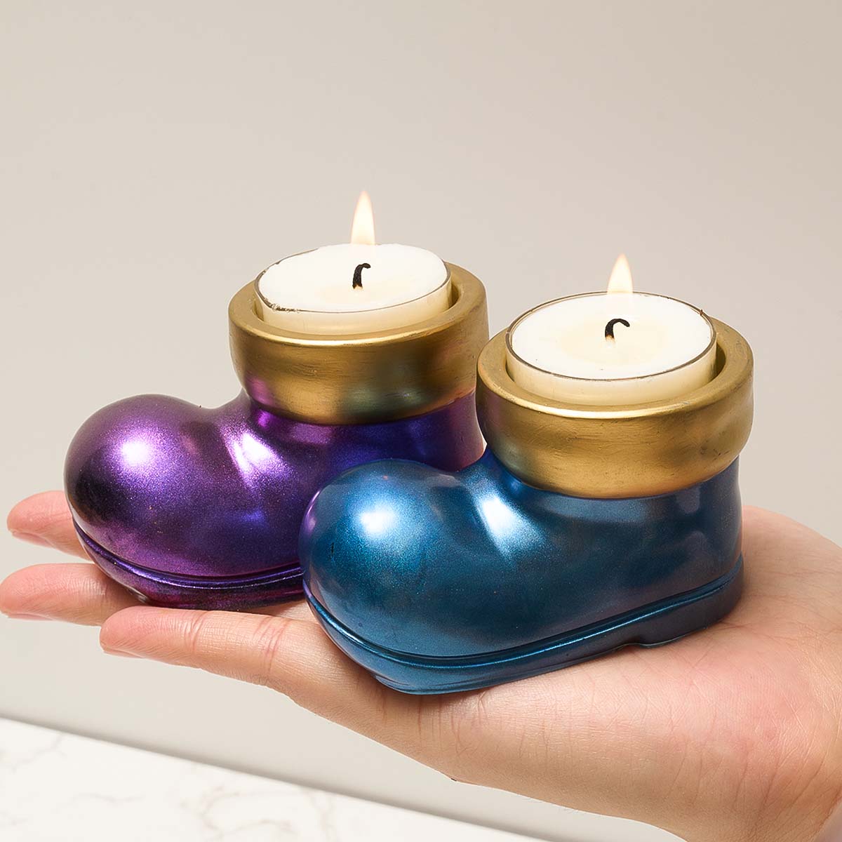 Kerst Laarzen Schoenen Kaarsho - Candle Making Moulds recensie en prijs